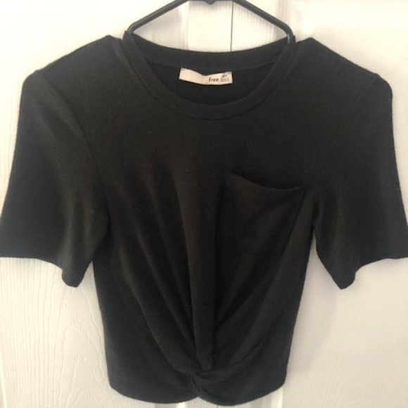 Wilfred Free knotted black tshirt - Picture 1 of 5